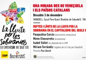 Una mirada des de Veneçuela i els Països Catalans a la lluita per les sobiranies